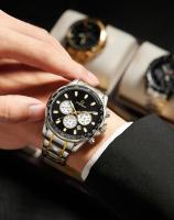 Reloj De Pulsera De Lujo Para Hombre Resistente Al Agua Con Fecha Y Luminiscencia Reloj De Cuarzo De Acero Inoxidable Deportivo Y Casual - details 12