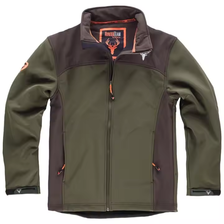 Chaqueta de Caza y Pesca Workshell, Tres Capas Aislantes - 1