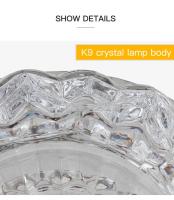 Lámpara De Cristal LED Para Decoración De Techo Sala De Estar Corredor Porche Balcón Iluminación Interior Moderna Estilo Contemporáneo - details 12