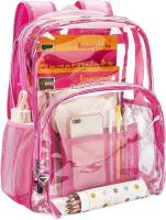 Nueva mochila de tela de PVC para niños y niñas, mochilas escolares para estudiantes, mochila para adultos, moderna, transparente, para ocio, impermeable. - details 10