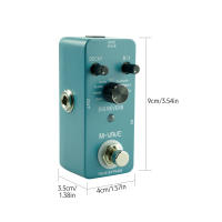 M-VAVE DIG REVERB Pedal De Efecto Para Guitarra Digital Con 9 Tipos De Reverb Control De Decaimiento Y Mezcla Caja De Metal Completa True Bypass - details 5