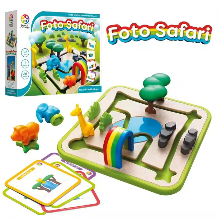 LUDILO JUEGO FOTO SAFARI SMART GAMES 29x8x24 Cms. - 1