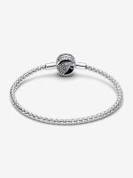 Pandora - VENTA FINAL - Pulsera con Cierres de sigilo de Las Casas de Juego de Tronos-Pandora Moments - Plata de Ley, Baño de Oro de 14 K - details 2