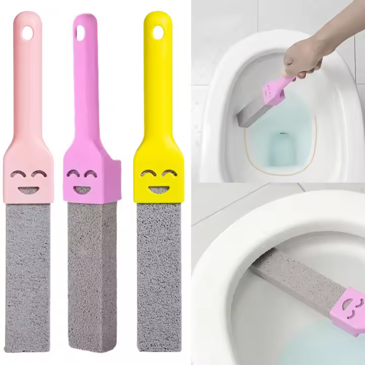 Piedra De Púmice Para Limpieza De Inodoro Y Baño Barril De Limpieza Ecológico Herramienta Doméstica Para Eliminar Cal Y Rostro En Azulejos Y Lavabo - 1