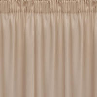 Cortinas Charly Color Beige, Multifunción (Pasabarras y cinta fruncida), Cortina salón con Ollados para un Hogar Elegante. Transforma tus Cortinas de Salón, Dormitorio o Comedor con Estilo. Cortinas confeccionadas con cinta fruncida y Ollados metálicos - details 1