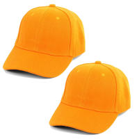 2 Gorras de béisbol Hombre, Gorra con Visera y Cierre Ajustable, cómoda Gorra Deportiva para Hombre, Color Azul Rojo Gris Marrón Beis Rosa Morado Amarillo 100% Cotton - details 4