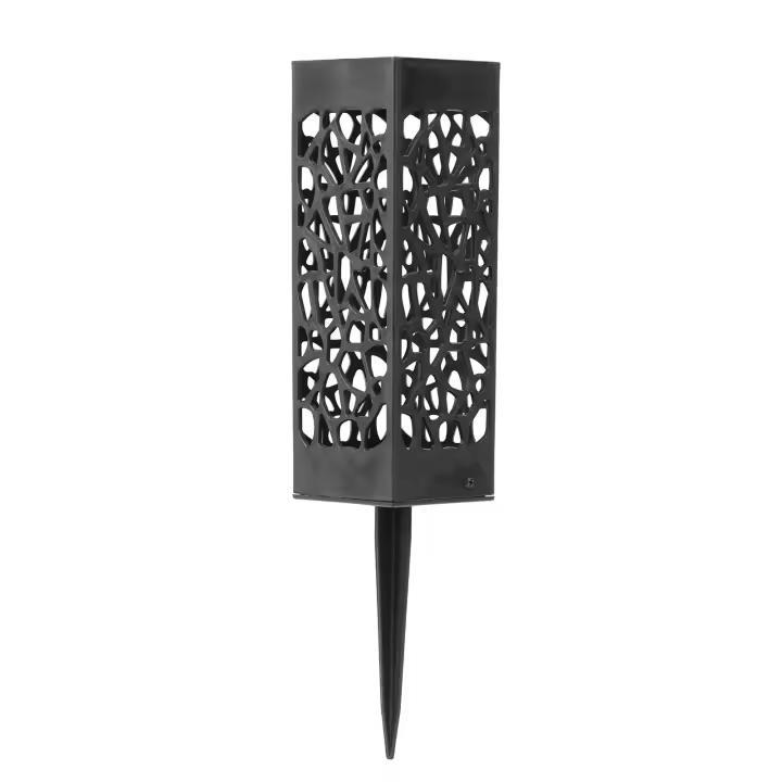 Vaso De Flor Para Tumba En Plástico Con Palillo Y Orificio Para Drenaje Soporte Decorativo Para Monumentos En Cementerio - 1
