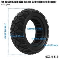 Neumáticos Sólidos 9*3.0-5.5 Para Scooter Eléctrico Kugoo KIRIN G2 pro Nuevo Kukirin Repuesto Resistente Al Desgaste Y Antipinchazos - details 0