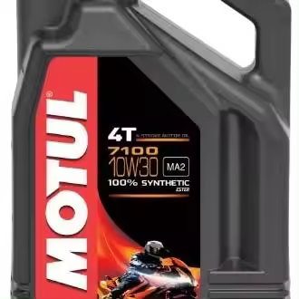 Motul Aceite Moto 4T 10W30 4L - Protección Óptima del Motor - 1