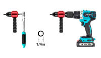 Máquina De Soldadura De Tornillos M3 M4 M5 M6 M8 Para Uso Doméstico Y DIY Herramienta De Soldadura Rápida De Grado Industrial Con Convertidor De Pistola De Riveteo - details 6
