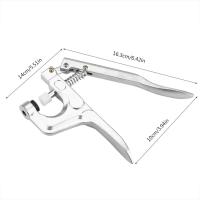 Alicates a presión de botón, alicates a presión de botón de ropa de metal, herramienta de alicates de mano, para no Coser El botón Snap Fastener Press Attacher Punch, Home Professiona - details 3