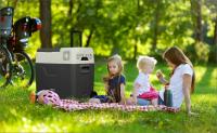 AREBOS Caja refrigerada 47 L con ruedas coche nevera APP congelador caja camping - details 0