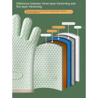 Nueva mano hornear Guantes De silicona Horno microondas hornear Cocina anti-escaldadura antideslizante silicona barbacoa Horno olla titular - details 4