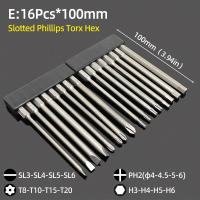 Juego De Puntas De Destornillador Magnético 1/4'' Hex S2 Acero Multifuncional Antideslizante Phillips Slotted Torx Hex Head Herramientas Manuales - details 11