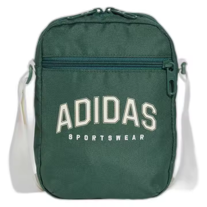 Bandolera Adidas  para unisex en color verde - 1
