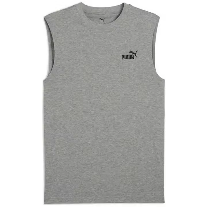 Camiseta de Tirantes Puma Ess N°1 para hombre en color gris - 1