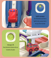 Juego De Carriles Para Coches Y Trenes Educativo Para Niños Con Modelos De Animales Y Espacio Rocket Interactivo ABS No Requiere Baterías Adecuado Para Edad 6-12 Años - details 5