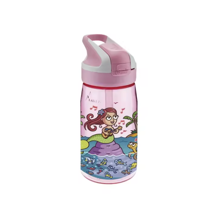 Botella SIRENITA UKELELE de Tritan 450 ml con Tapón Summit de Laken - 1
