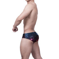 Nueva Bikini De Natación Para Hombres Sexy Con Estampado Briefs Push-Up Shorts De Baño Para Surf Y Playa Trunks De Natación - details 5