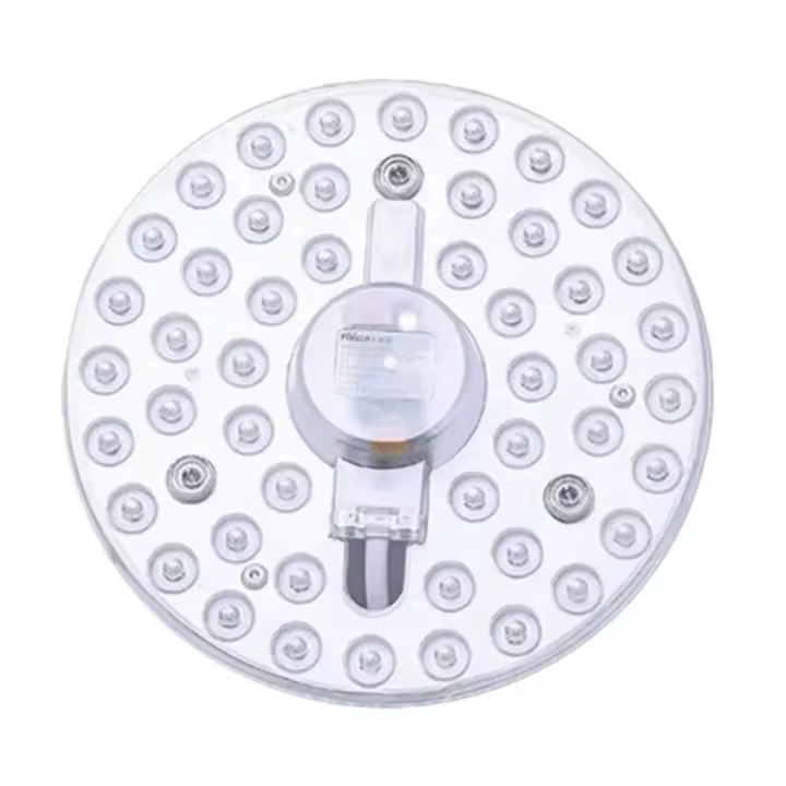 Lámpara LED De Anillo Redondo 36W 24W 18W 12W Blanco Frío Panel De Techo AC220V Dimming Tricolor Para Uso Industrial - 1