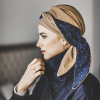 Turbante mujer SMOOTH CAMEL GOLD - Carebell Headwear - Tejido de ALGODÓN - Alopecia y oncología - details 0