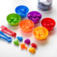 Juguete Educativo Montessori Arcoíris De Conteo Y Alineación De Colores Juego De Alineación De Animales Para Niños Entrenamiento De Motricidad Finas Regalo - details 8