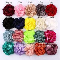 5pcs/lot 8CM 20 Colores Flores Artificiales Vintage Para Bebé Nacido Recién Nacido Bouquet De Tela Suave Para Boda Novia Guirnalda Decoración Del Hogar Flores De Tela - details 0