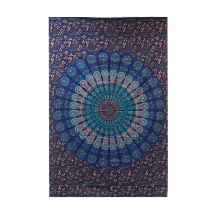Colcha Individual de Algodón - Mandala Clásica - 1