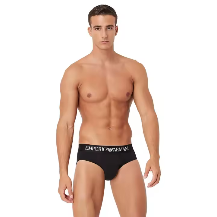 Emporio Armani Slips 111285 Cc729 Negro Slips - 1