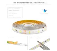 Fresnel 5M 3M Set DC12V 2835SMD LED Strip Light 60LEDs/m Waterproof Cuttable Para Iluminación De Habitaciones Computadoras Y TV - details 1