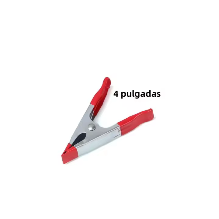 Abrazadera De Resorte A-Motado De Metal Para Carpintería Y Electricidad Herramienta Multifuncional De 2/4/6 Pulgadas Abrazadera a Potente Para Manualidades En Casa - 1