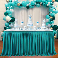 Decoración De Fiesta En Encaje Satinado Para Mesa Cumpleaños Boda Conferencia Enrollable De 15 Metros Sin Químicos Peligrosos - details 7