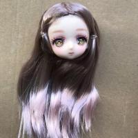 Muñeca De Juguete DIY Con Cabeza De Muñeca De Anime Larga Y Colorida Ojos Estelares Para Niñas Regalo De Vestir Muñeca De 1/6 - details 8