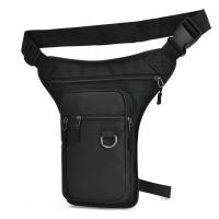 Bolsa Lateral De Motocicleta Para Hombres Múltiples Bolsillos Estilo Táctico De Cuero PU Bolsa De Viaje Deportiva Al Aire Libre - details 10