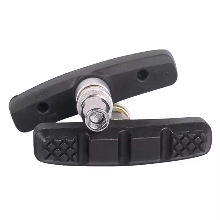 1Par De Frenos Silenciosos Duraderos Para Bicicleta Bloques De Freno De Goma Para Mountain Bike Plegable Piezas De Bicicleta - 1