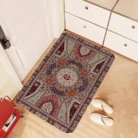 VIKAMA Alfombra De Baño Antideslizante Y Impermeable Imitación De Pashmina Tejida Con Técnica Máquina Para Cocina Y Entrada Puerta - details 7