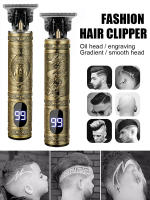 Afeitadora Eléctrica Vintage T9 Para Barba Y Cabello Recargable Por USB Máquina De Corte De Pelo Viaje Sin Cable Para Hombres Barba Clipper - details 0