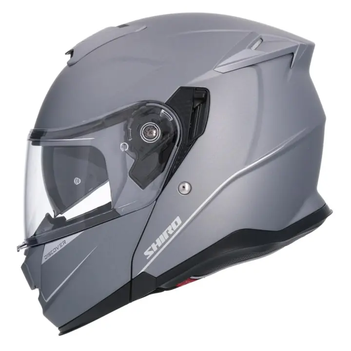 CASCO MODULAR SHIRO DISCOVER MONOCOLOR FF950 TITANIO MTE - 1