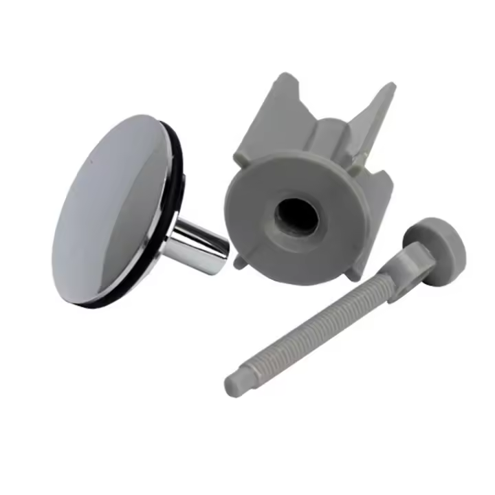 Tapón de lavabo universal para baño, 40 mm, tapón emergente, tapón de drenaje de repuesto, desmontable, ajustable, manual, L - 1