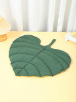 Cama De Gato En Forma De Hoja Almohadilla Cómoda Y Cálida Para Perro Y Gato Doble Cara Cubierta De Suelo Con Diseño Cartoon - details 10