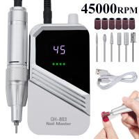 TFSCLOIN Máquina De Uñas Recargable Profesional 45000RPM Polísmica Para Manicura Herramientas Para Uñas De Acrílico Y Gel - details 1