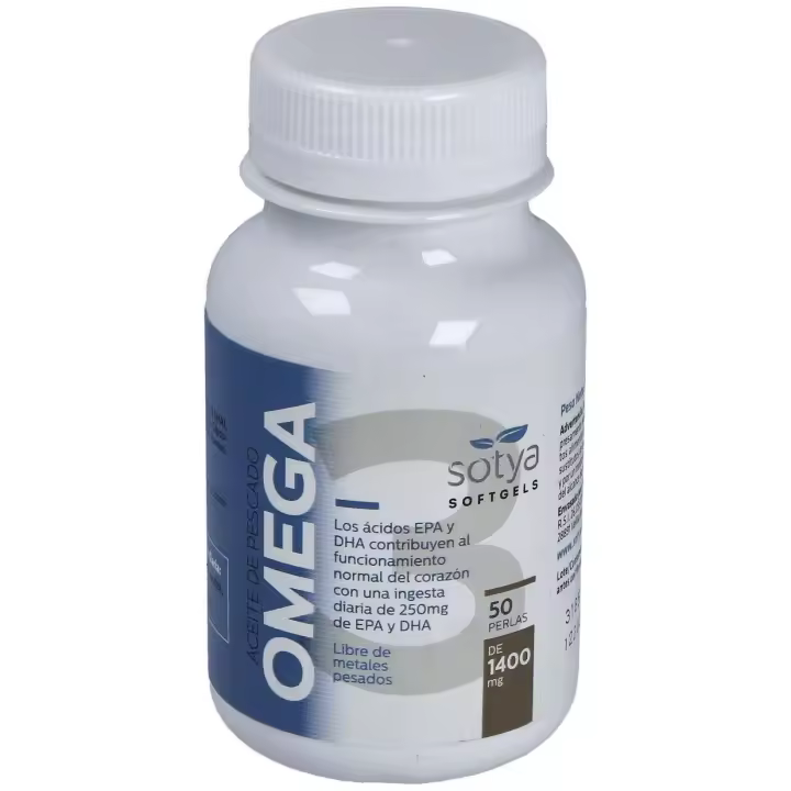 Aceite Pescado Omega 3 1400 Mg. 50 Perlas - 1