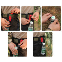 Bolsa Portabotellas Táctica Molle Para Viajes Al Aire Libre Camping Senderismo Ciclismo Soporte Ajustable De Botella De Agua - details 13