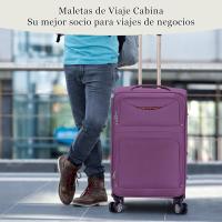 Artree | Juego de Maletas de Tela 4 Piezas. Set Maletas de Viaje de Tela Cabina Trolley 18" 20" 24" 28" - details 2
