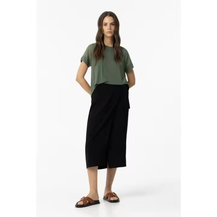 Faldas y shorts Marcas Mujer Ropa Tiffosi Tiffosi mujer  Falda -Tiffosi- Greeny negra - 1