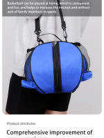 Bolsa De Hombro Para Entrenamiento Deportivo 1pc Almacenamiento Conveniente Para Baloncesto Fútbol Y Voleibol - details 1