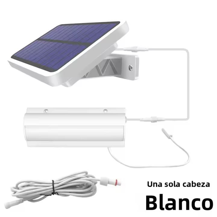 Lámpara Solar De Cadena De 3m Con Interruptor De Tirón Mejorada Para Exterior E Interior Adecuada Para Granero Balcón Y Ponedero Luz LED De Estilo Art Déco Protección IP65 Fuente De Alimentación Solar - 1