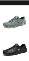Zapatos De Verano Para Hombre Tamaños Grandes Casual Comodidad Baja Suela Suave Transpirable Deporte Cuero Sintético Bota Plana - details 39