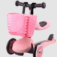 Cesta De Almacenamiento Para Bicicleta Infantil Organizador De Manillar Para Ciclismo Con Gancho Para Patineta Material Plástico - details 5