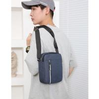 Nueva Bandolera Grande Para Hombre Bolsa De Hombro Impermeable Para Viajes Bolsa Mensajero Casual Bandolera Unisex - details 7